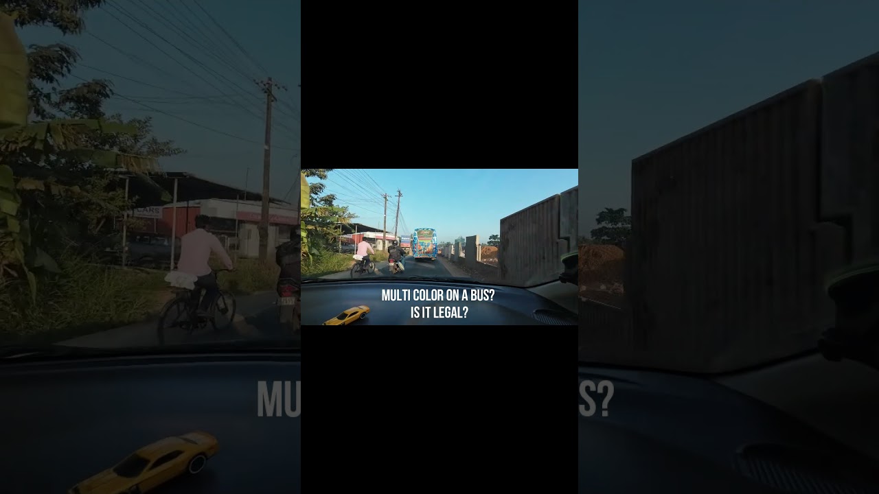 Multi color on a bus? Is it Legal? What does the RC book say