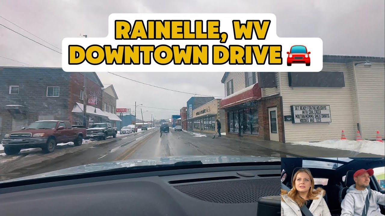 Автомобильная экскурсия по Рейнеллу, Западная Вирджиния: очаровательный маленький городок в округ...