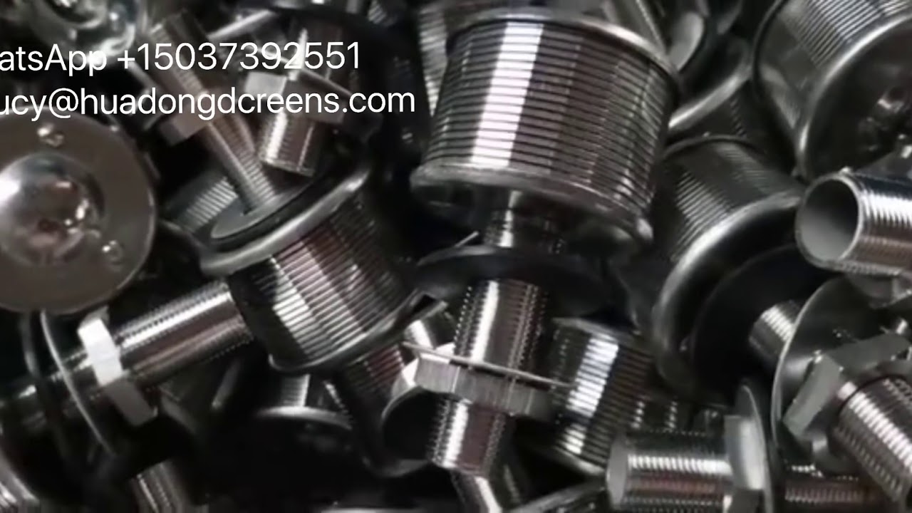 Wedge wire screen nozzle,filter nozzle