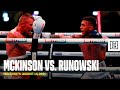 Highlights  michael mckinson vs przemyslaw runowski