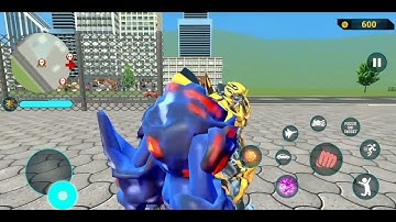 Flying Jet Robot Car Transform Games (PART=1)