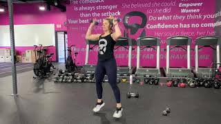 Dumbbell Jumping Jacks