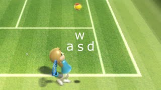 i played wii sports with a keyboard and mouse, it was not fun