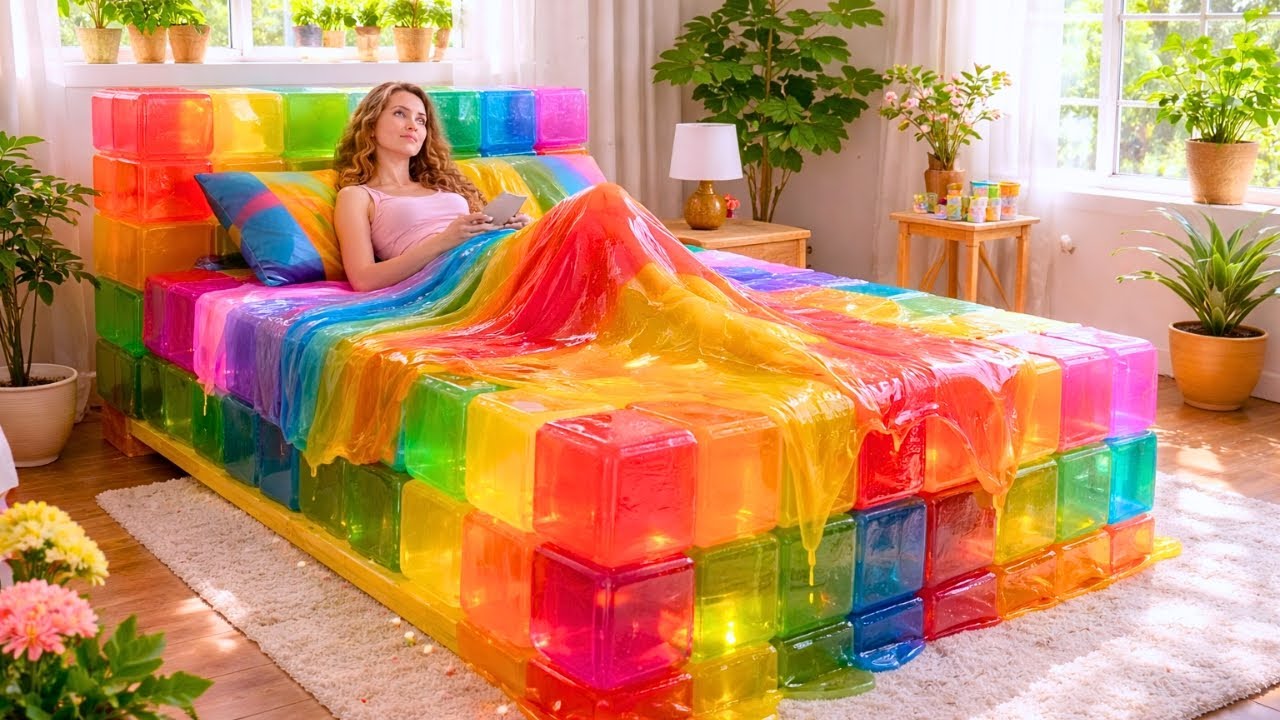 Which Dream Bed Would You Choose? 🍋‍🟩🛌✨| The Ultimate Satisfying Oddly Asmr