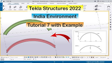 Tekla Structures 2022 India Environment Tutorial 7 with PDF Example