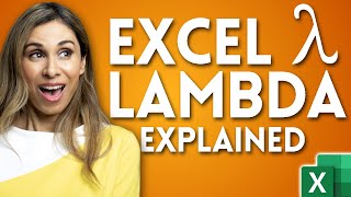 Excel LAMBDA  HOW & WHEN you Should use it