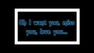 Jon Secada 'Want You, Miss You, Love You'