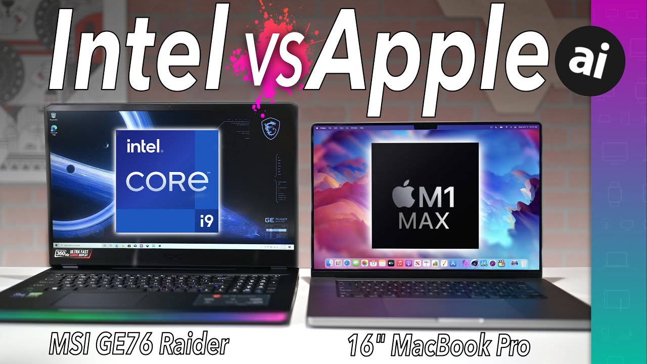 Apple’s M1 Max 16″ MacBook Pro VS MSI GE76 Raider w/ RTX 3080 Graphics! Crazy Numbers! ?