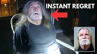 Predator Realizes He’s Been Caught and Tries to Run