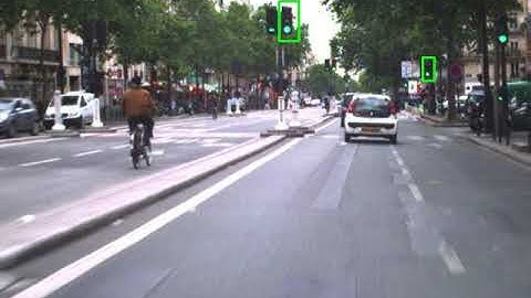 Traffic Light Recognition on LaRA public benchmarks