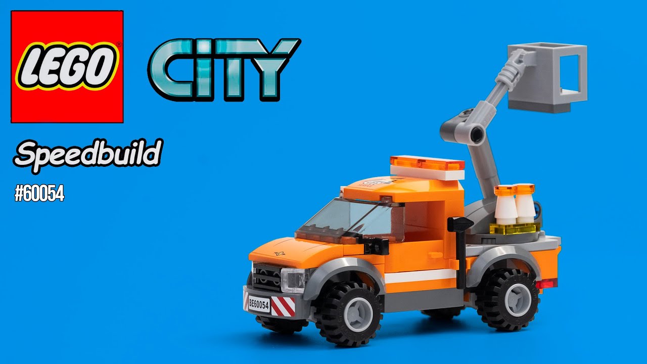 lunge Primitiv Pil 💡 [LEGO CITY] Furgoneta de Reparación set #60054 SPEEDBUILD - Light Repair  Truck Lego - YouTube