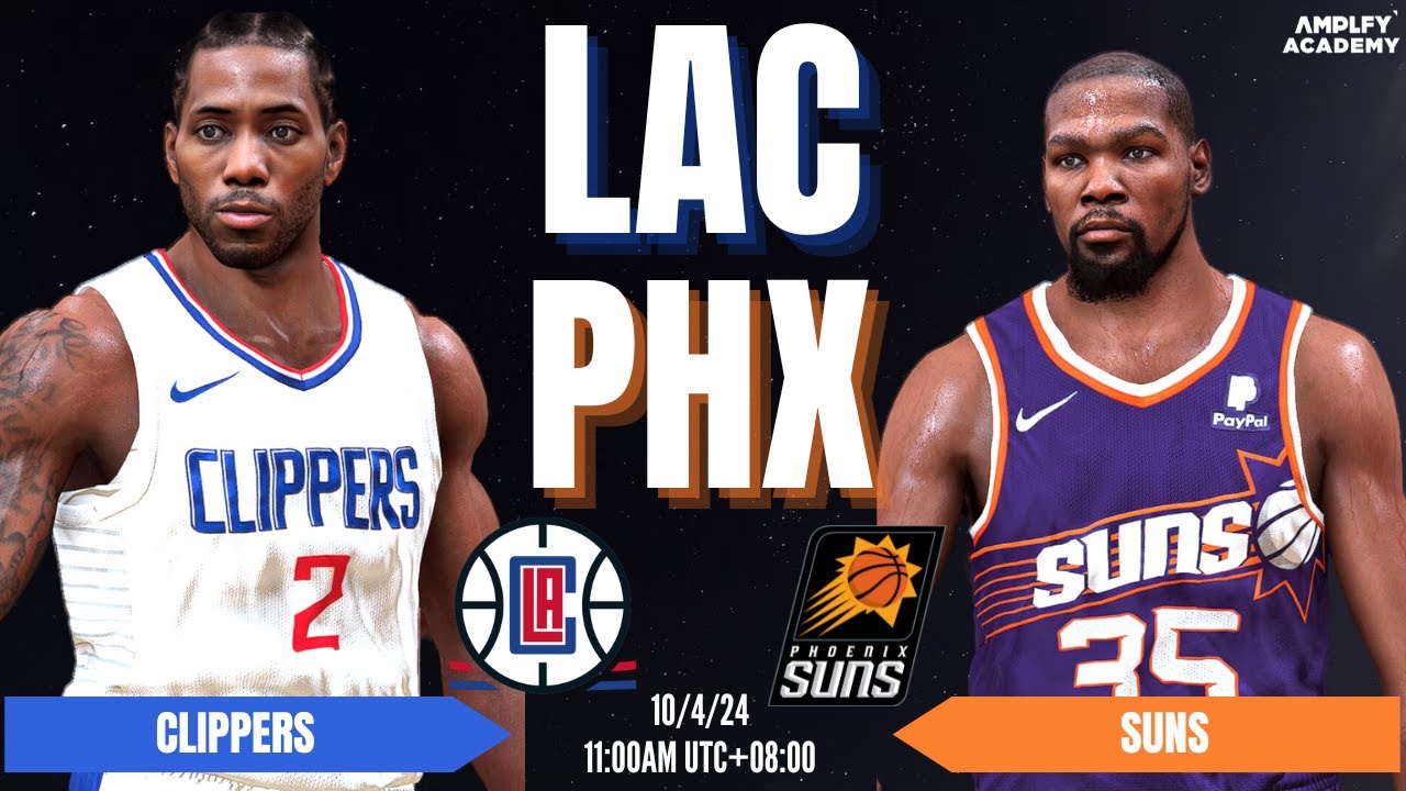 Lush Clippers 129-102 Suns (oct 24, 2025) Game Recap Artwork Concept Lush Clippers 129-102 Suns (oct 24, 2025) Game Recap Artwork Concept