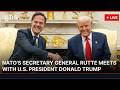 🔴LIVE: NATO's Secretary General Mark Rutte Meets with U.S. President Donald Trump | AC13