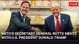 🔴LIVE: NATO's Secretary General Mark Rutte Meets with U.S. President Donald Trump | AC13