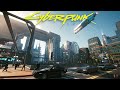 Cyberpunk 2077 - Walking around JAPANTOWN, Night City I Binaural Sound I