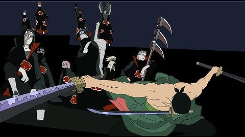 Zoro vs the Akatsuki