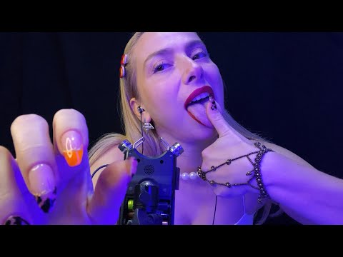 ASMR: SPIT PAINTING YOU 🎨 👅💦TÜRKÇE ASMR #mouthsounds