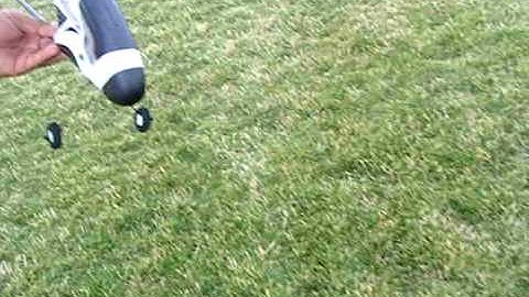 my sons new firebird commander 2 remote controlled airplane