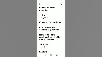 Logic: Quantification Theory