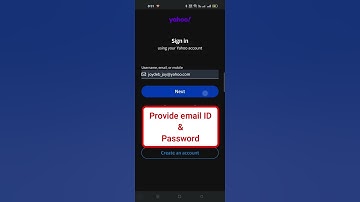 How to Configure Yahoo Mail with Gmail app in Mobile.