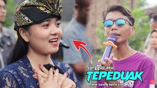 DANCER Cantik TEMU KARYA Terpesona dengan suara ANDRI Bocil Bikin si dia sanggup TEPEDUAK