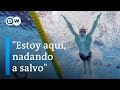 Legendarios atletas sacan de la guerra a promesas ucranianas de natación