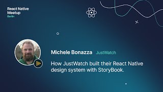 How JustWatch built their React Native design system with StoryBook – React Native Berlin Sep 2023