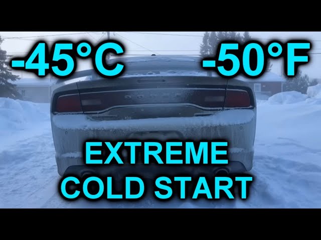 Extreme car cold start compilation #12 -45*C Siberia+Canada | Запуск двигателя в экстремальный мороз class=