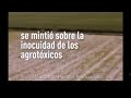 Juicio Internacional a Monsanto Damián Verzeñassi Canal 5 Rosario