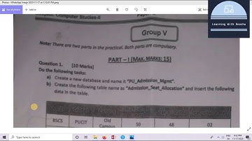 Computer Group 5 Practical Solution | PU BA BSc Part 2 Computer Practical solution 2020