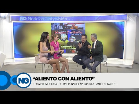 FEDERICO JR MAGIA CARIBEÑA Y DANIEL SOMAROO "GLOBOVISION ESPECTACULOS" CON ORIANA PABLOS-GABY SIERRA