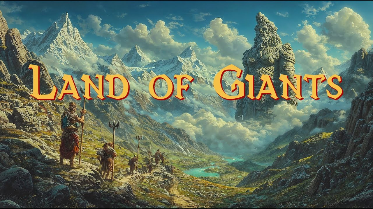 Land of Giants – Ancient Civilizations & Colossal Legends | Midjourney & Kling AI Cinematic Fantasy