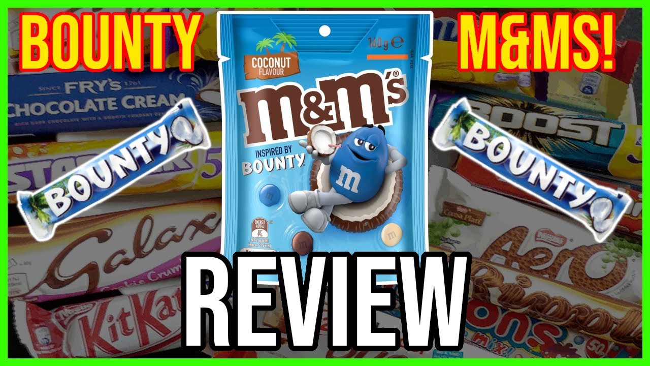 bounty-inspired-coconut-flavour-m-ms-review-youtube