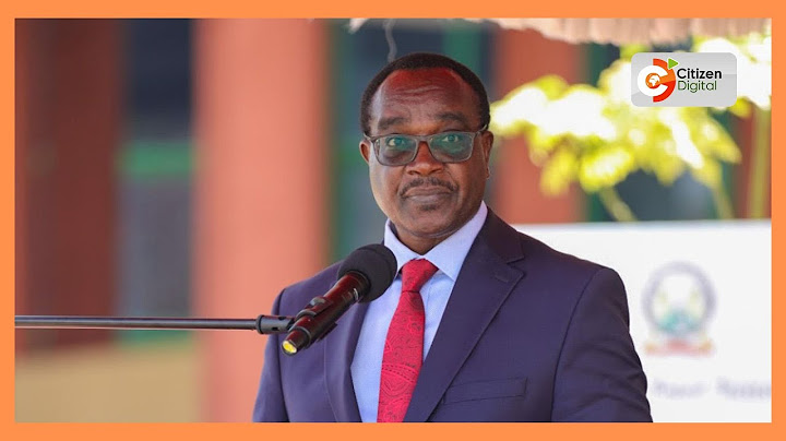 CS Ogamba Migos releases the 2024 KCSE results