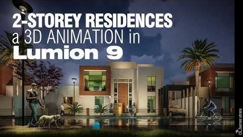 LUMION 3D ANIMATION | Modern House