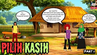 Kisah ibu yang pilih kasih, pilih kasih kepada anak akan membuat keluarga menjadi hancur #animasi 