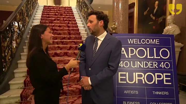 Thomas Marks at Apollo 40 Under 40 Europe