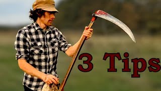 3 key tips to Scythe Maintenance