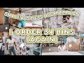 STUDIO VLOG #46 📦I ORDERED 54 NEW BINS 📦AGAIN!! 🔥Reorganize The XXL Scrunchie Wall With Us ✨