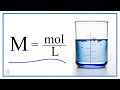 Molarity and Molar Mass Calculations