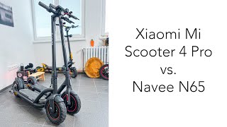Xiaomi Mi Scooter 4 Pro vs. Navee N65 - parametry a konstrukce 😜