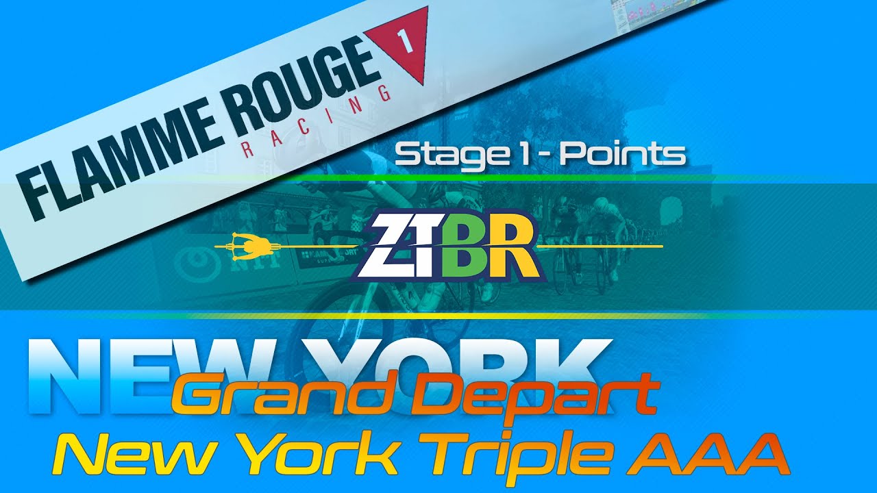[ZWIFT - ZTBR] FLAMME ROUGE Racing - Tour Britannia - Stage #1 - Grand ...