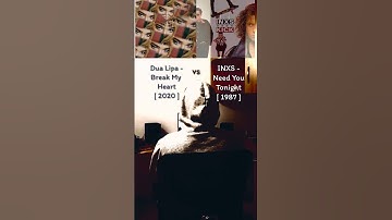 Dua Lipa vs INXS #dualipa #breakmyheart #inxs #vs #vsvideo #interestingfacts #musicfacts