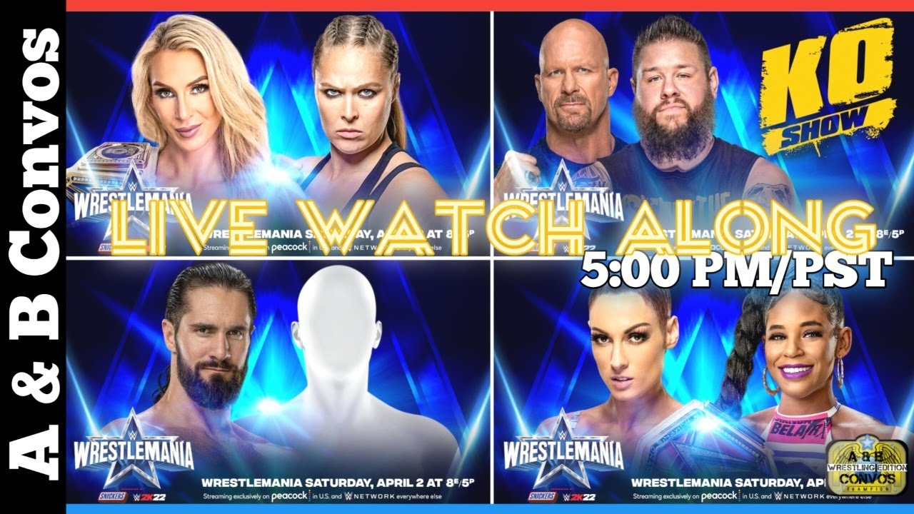 WWE WrestleMania 38 Live Watch Along | Night 1