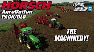 HORSCH AgroVation PACK! FS22 | NEW MACHINERY! | OUT NOW!!| Farming Simulator 22 | INFO SHARING PS5.