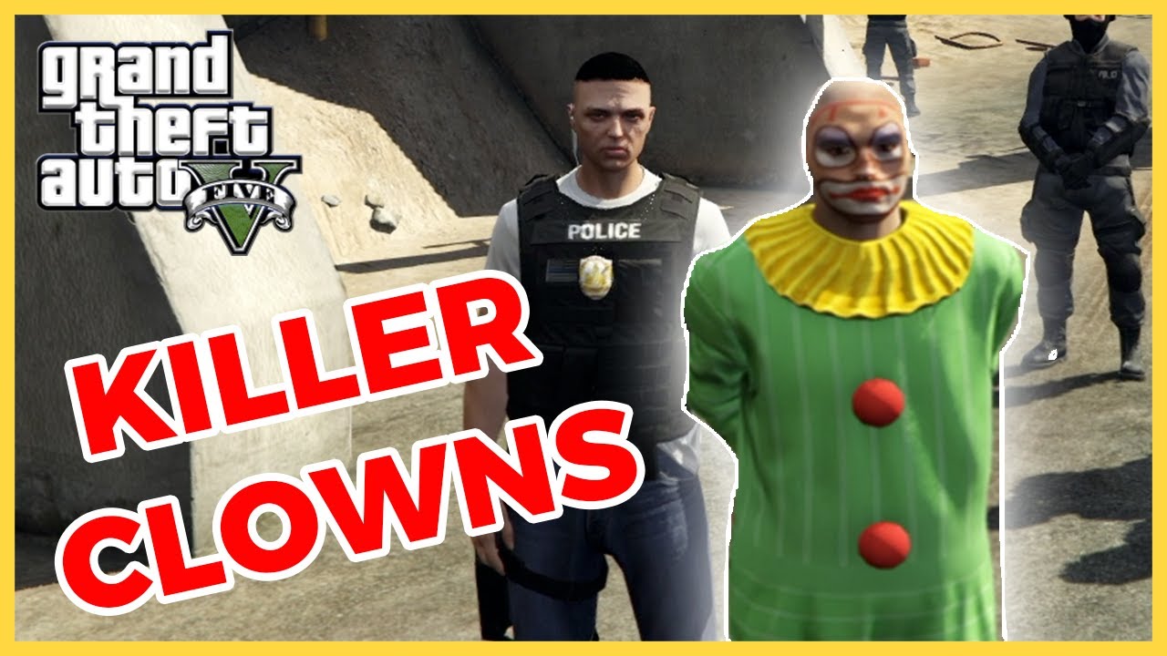 Arresting Killer Clowns in GTA 5 | LSPDFR Law Enforcement Roleplay ...