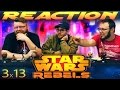 Star Wars Rebels 3x13 REACTION!! 