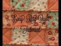 Easy Rag Quilt Tutorial!