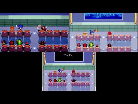 Sonic Oddshow 2 comparison (of DoujinPixation)
