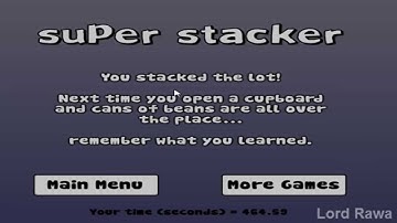 Super Stacker Walkthrough - Levels 1-12